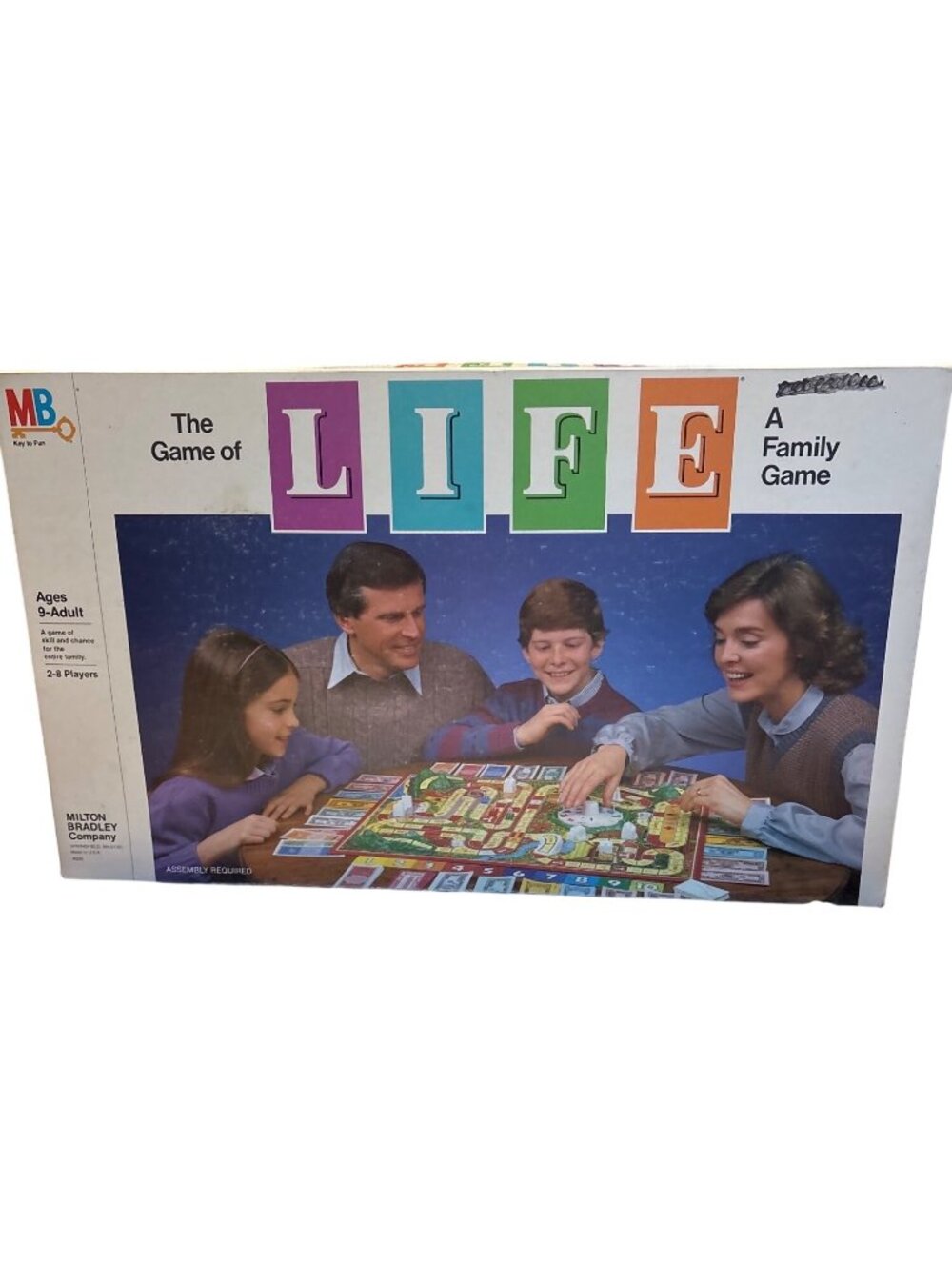 The Game Of Life Vintage 1982 Milton Bradley Family Board Game Ages 9+ Complete